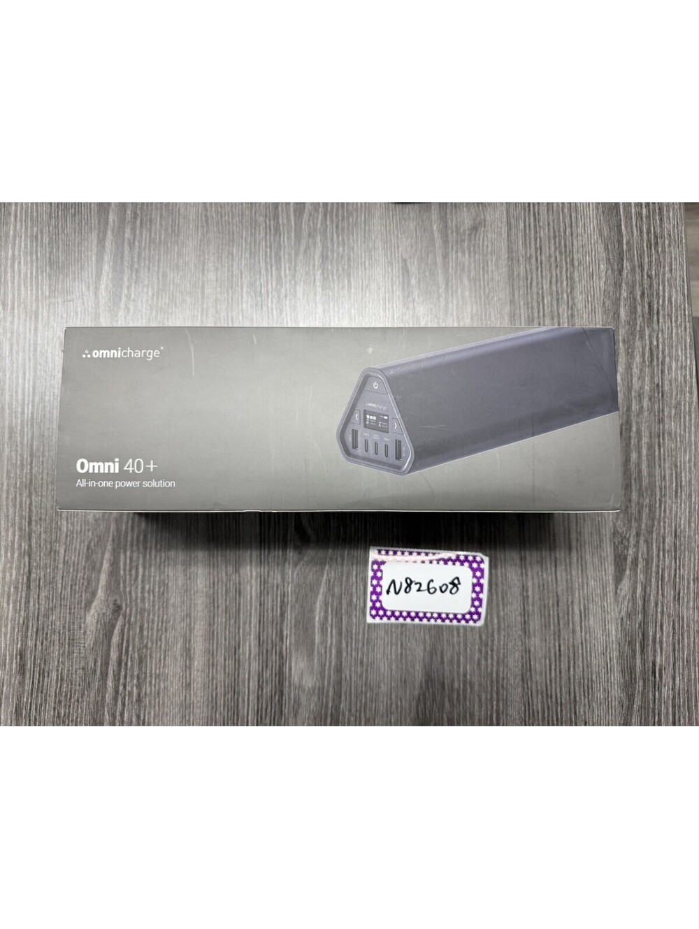 Omnicharge Omni 40+ 142Wh 150W Portable Power Bank AC USB-C